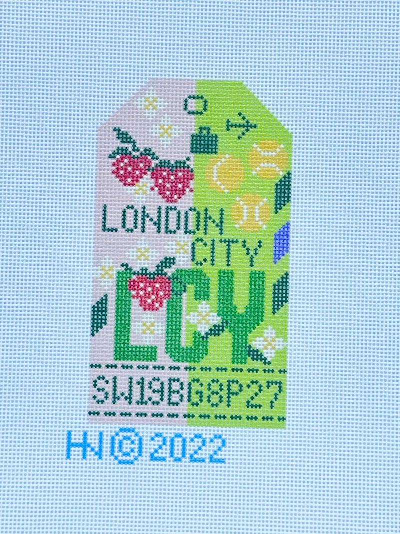 Retro Travel Tag · London City