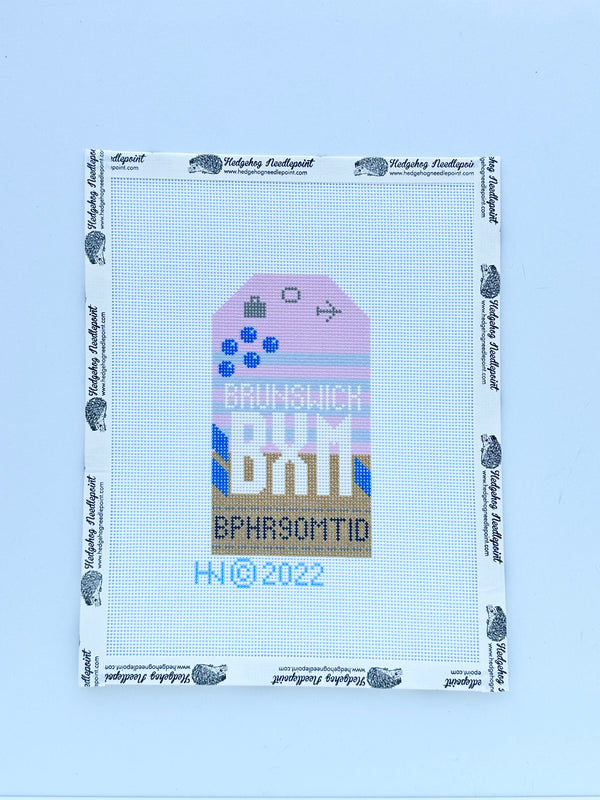 Retro Travel Tag · Brunswick