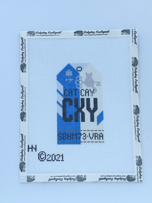 Retro Travel Tag · Cat Cays