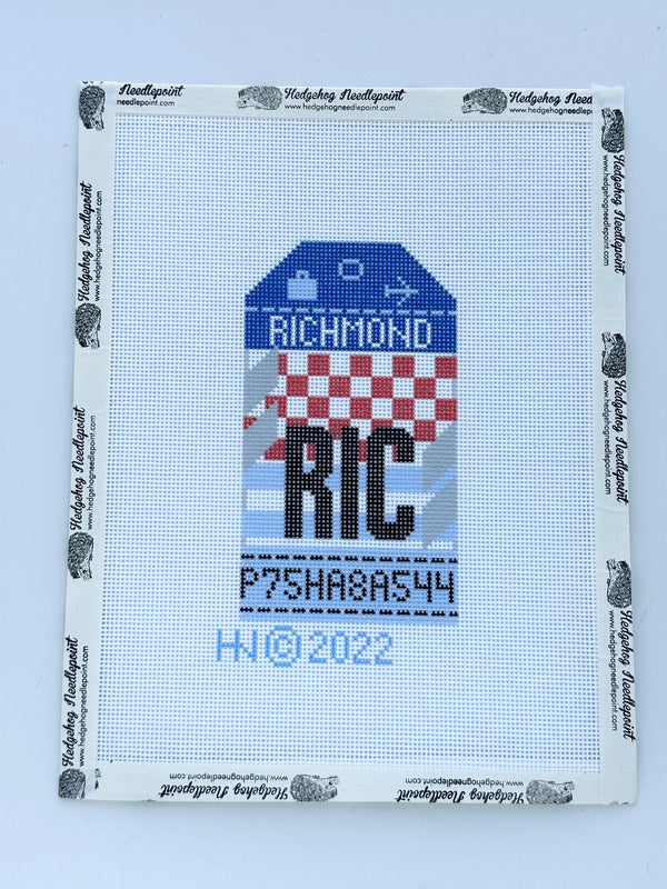 Retro Travel Tag · Richmond