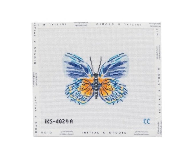 Butterfly Ornament - Blue Autumn