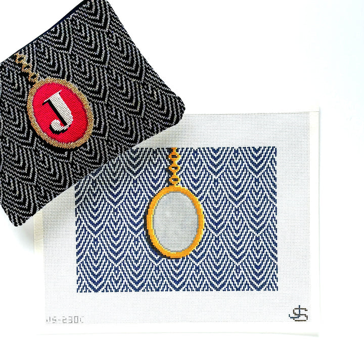 Pendant Clutch - Blue