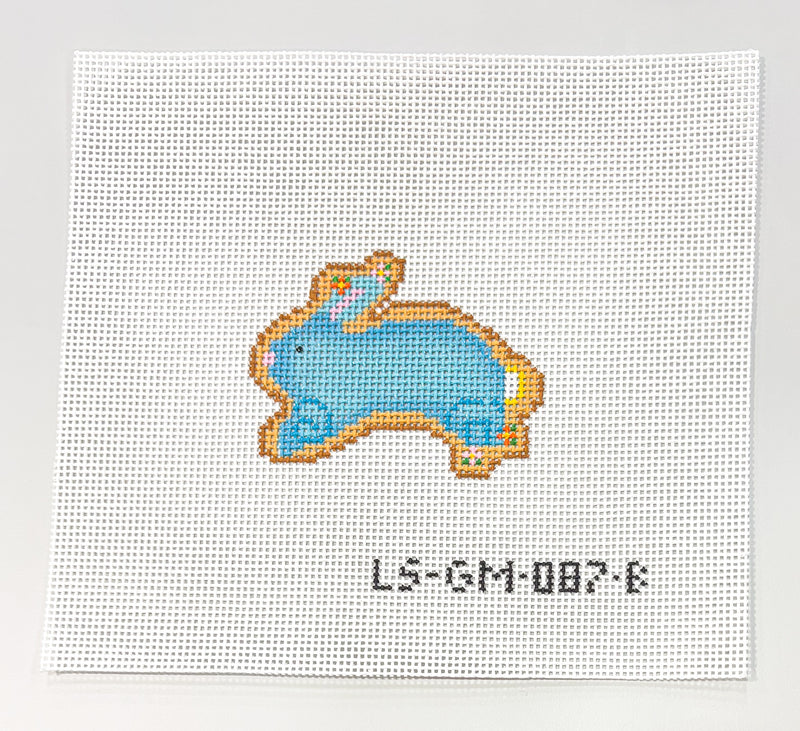 Blue Bunny Gingerbread