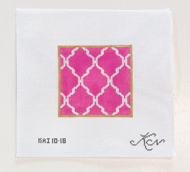 Peony Pink Trellis - Acrylic Insert