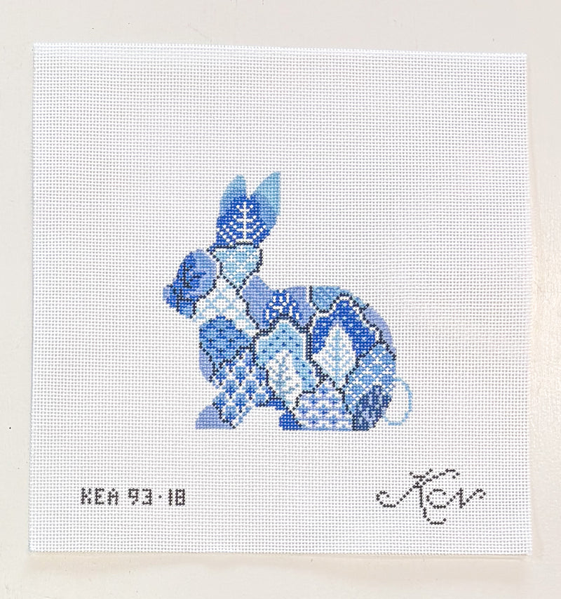 Blue Tobacco Leaf Bunny