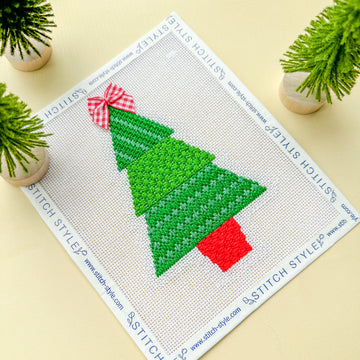 Christmas  - Triangle Tree- Dark