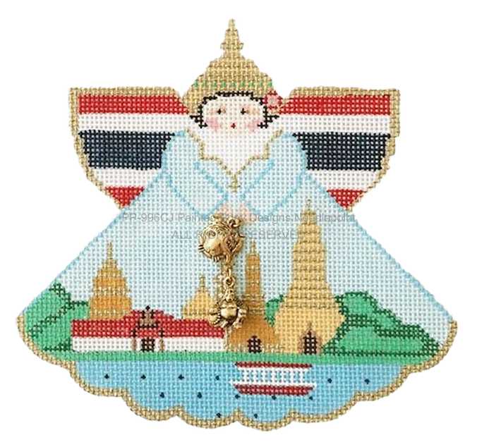 Angel with charms: Thailand (Bangkok temples)