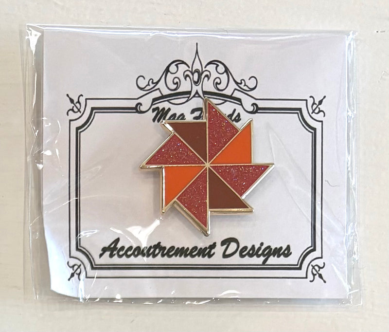 Pinwheel Needleminder - Orange