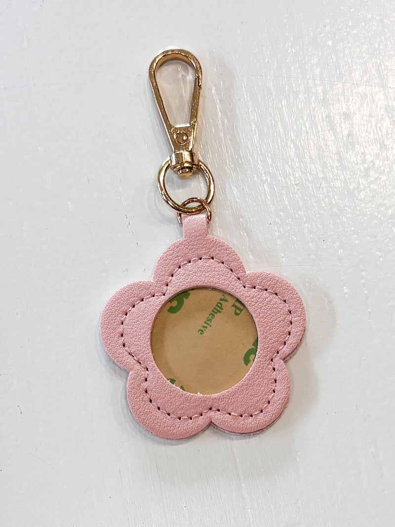 Floral Self-Finishing Key Fob