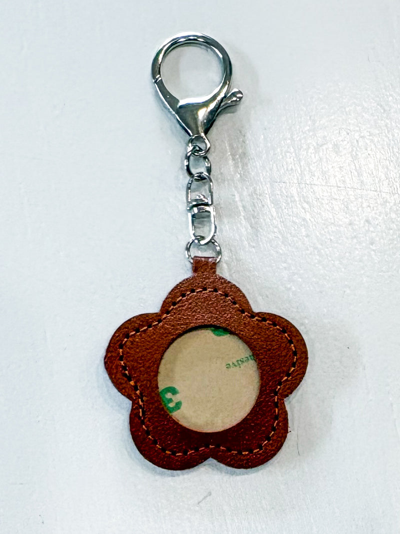 Floral Self-Finishing Key Fob