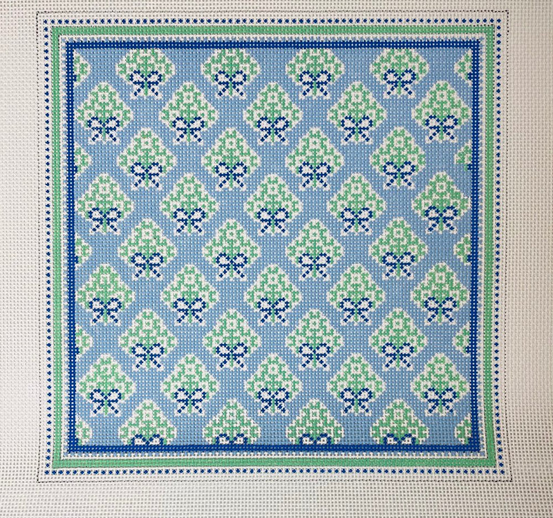 Sky Blue Medallion Tray Insert