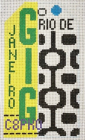 Retro Travel Tag · Rio De Janeiro