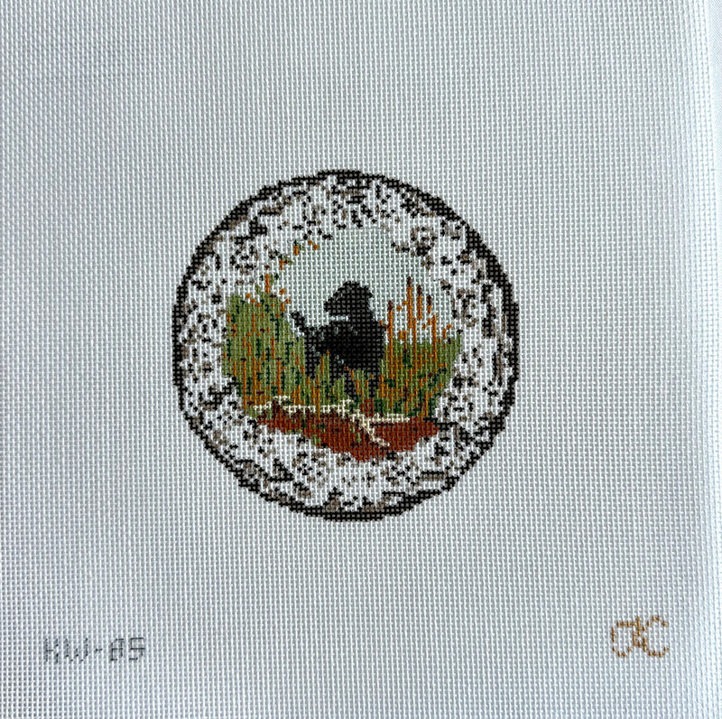 Kate Woodward ·  Transferware Judaica Dog Plate