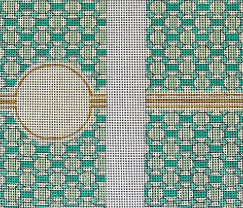 Turquoise Monogram Case