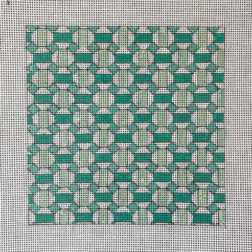 Turquoise Solid Pattern