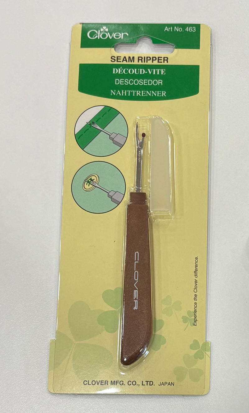 Clover Seam Ripper with Safety Cap
