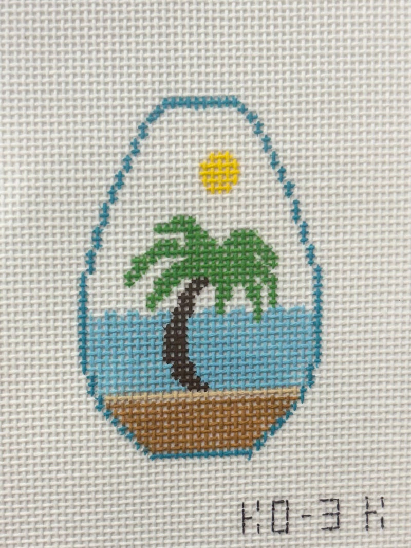 Oval Leather Key Fob Kit