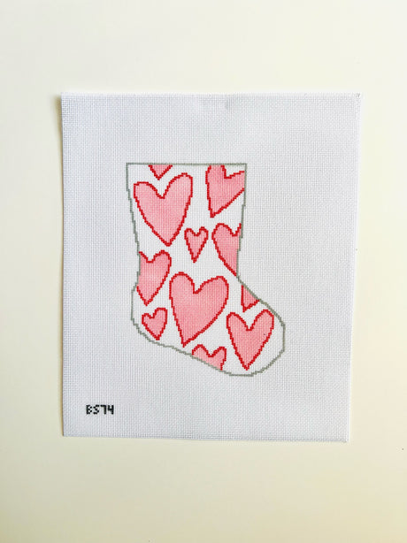 I Love You More Than Hearts - Ornament Sized Stocking