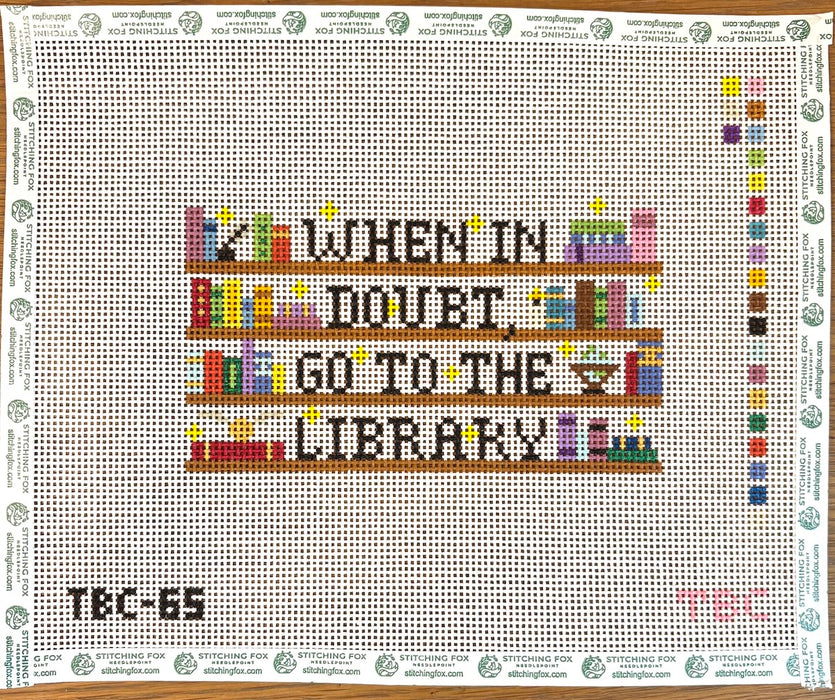 The Book Canvas · Go to the Library