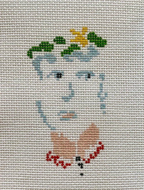 Petite Face - Green Hat