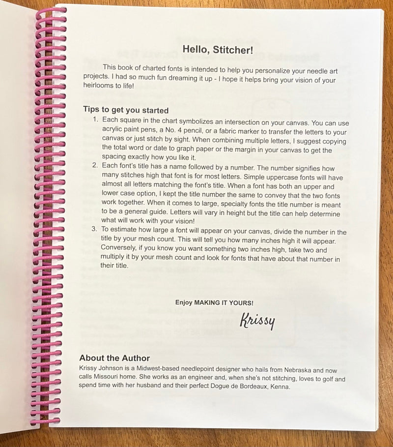 Krissy Johnson ·  Extraordinary Fonts by Krissy Johnson