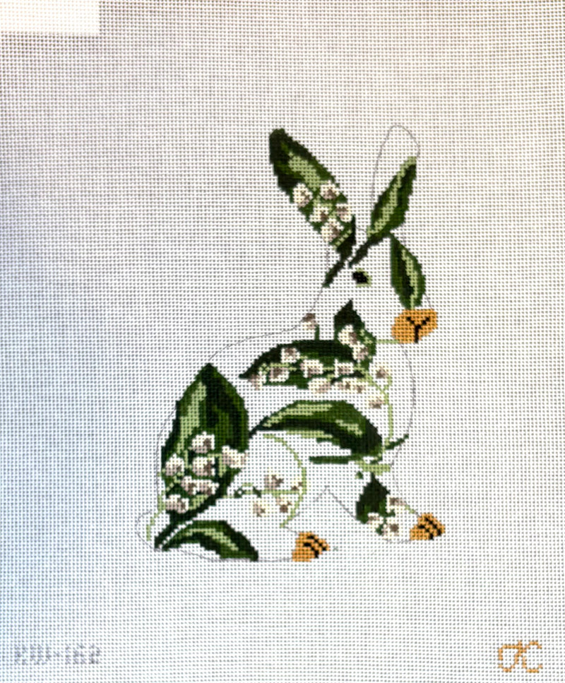 Lily of the Valley Standing Bunny