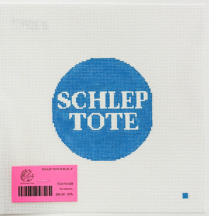 Schlep Tote in blue