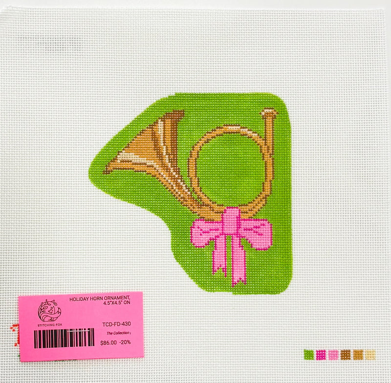 Holiday Horn Ornament