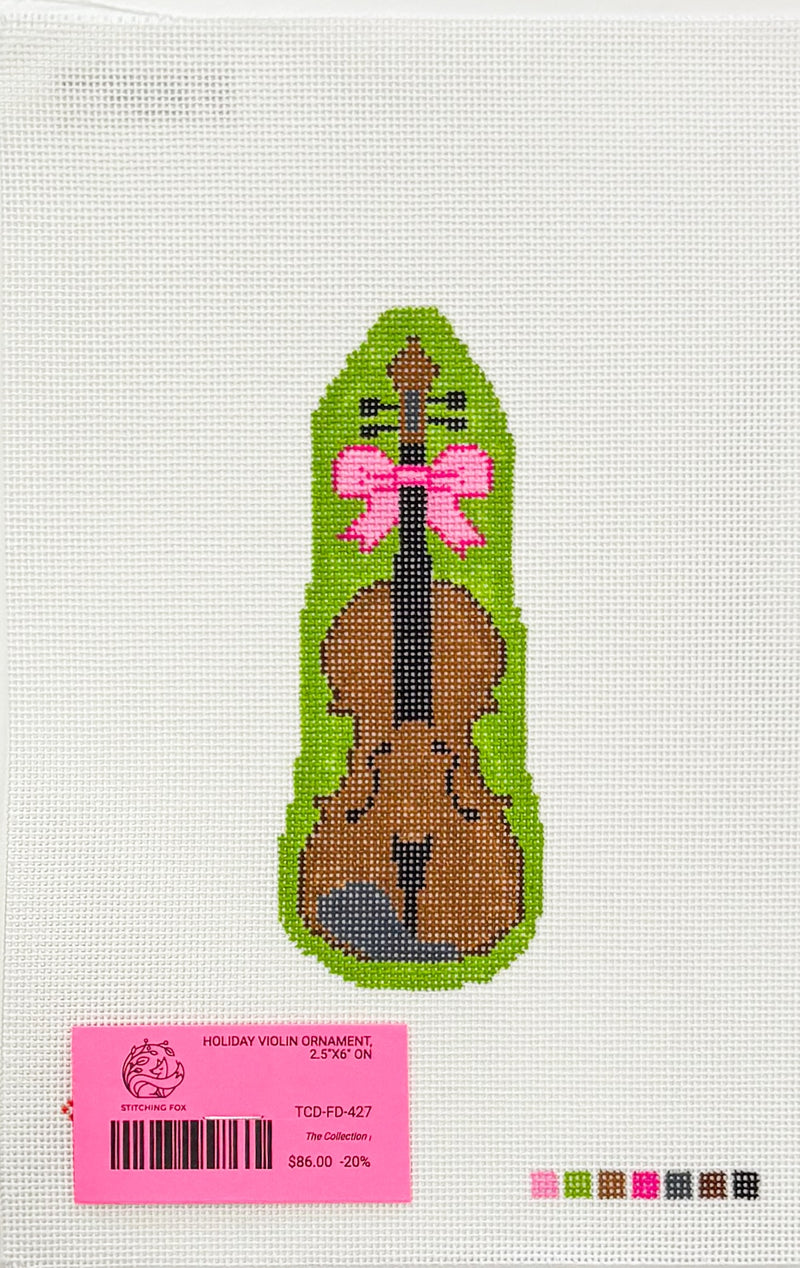 Holiday Violin Ornament