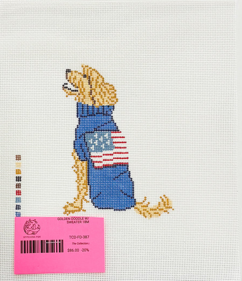Golden Doodle w/ Sweater