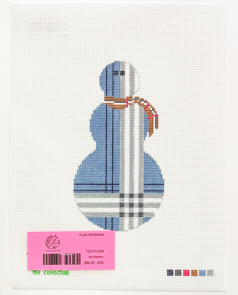 Plaid Snowman