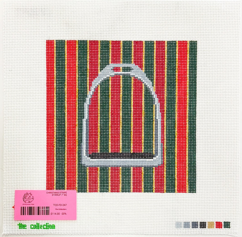 Christmas Stripe Stirrup
