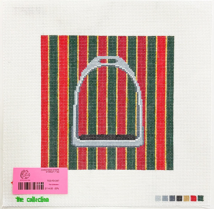 Christmas Stripe Stirrup