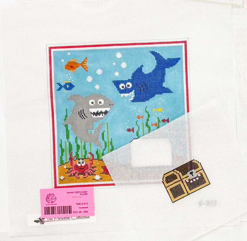 Shark Tooth Fairy Pillow