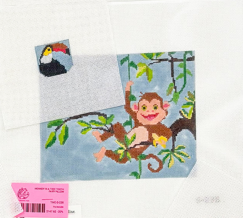 Monkey in a Tree Tooth Fairy Pillow