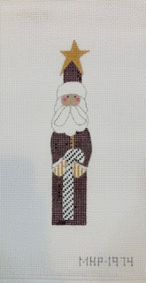 Star topped Santa - Red, 13m