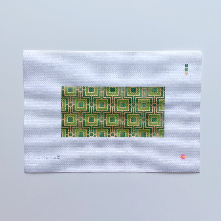 Emerald Green Art Deco Clutch Insert