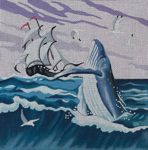 Whale And Ship