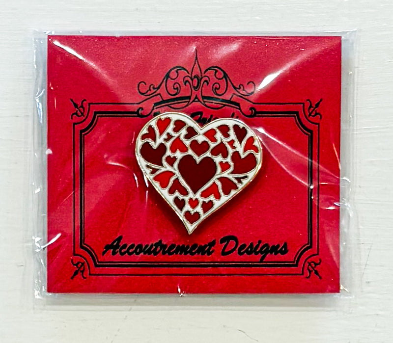 Heart of Hearts Needleminder - Red
