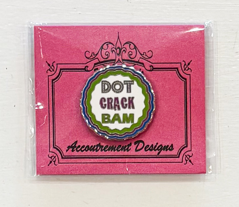 Dot Crack Bam Mahjong Needleminder