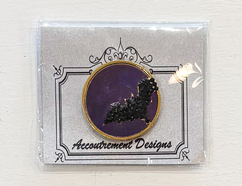 Bat on Purple Background Needleminder