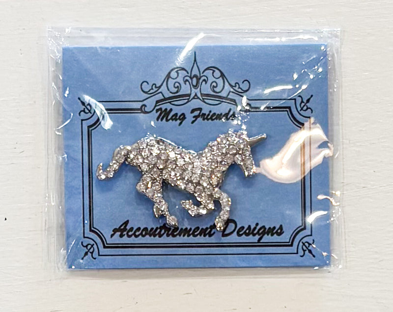 Unicorn with Rhinestones Needleminder