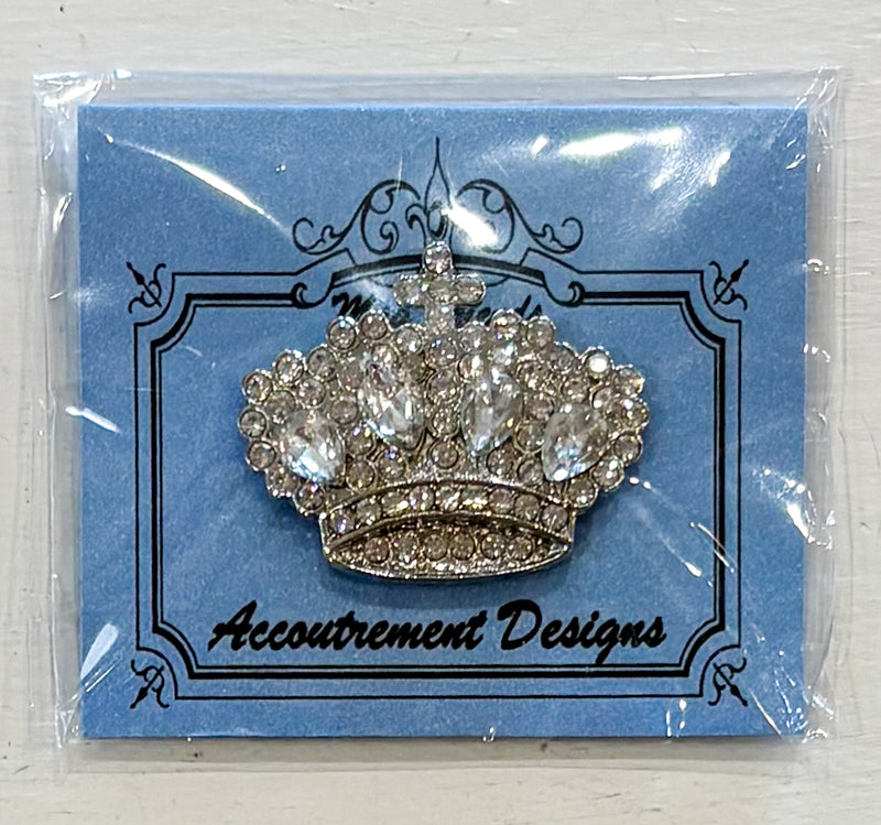 Diamond Crown - Rhinestone Needleminder