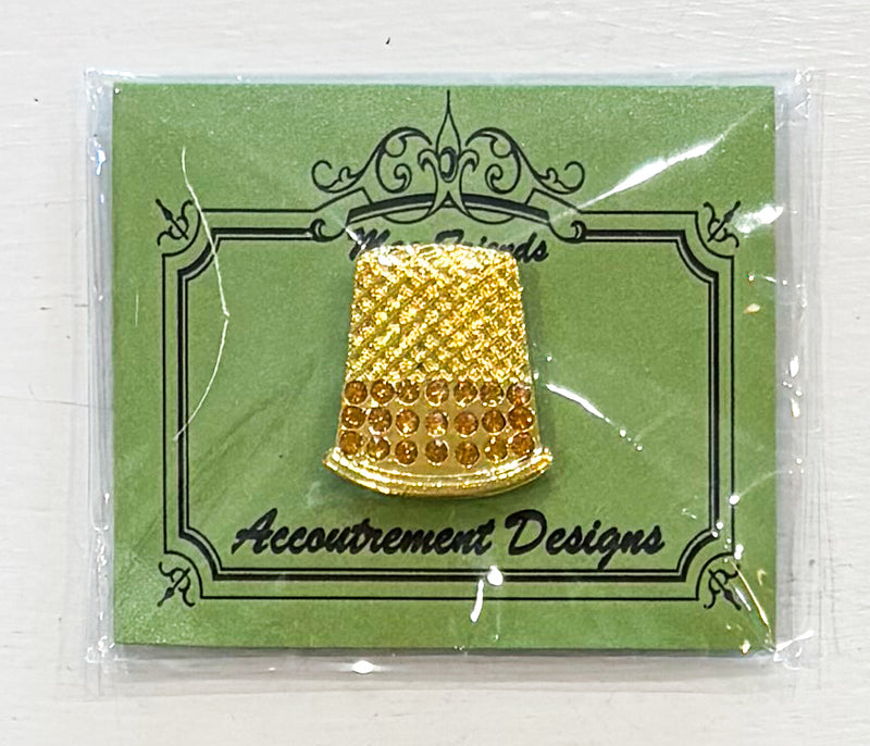 Thimble Needleminder - Gold