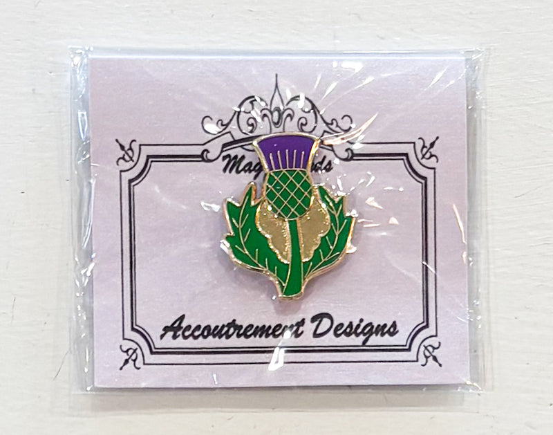 Enamel Thistle - Needleminder