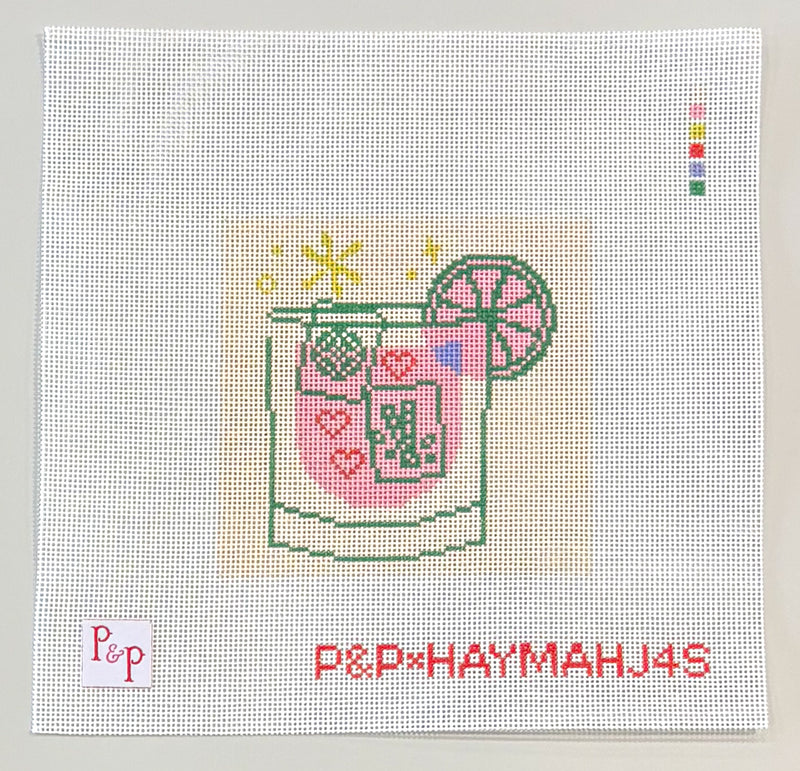 Pink Mahjong Cocktail