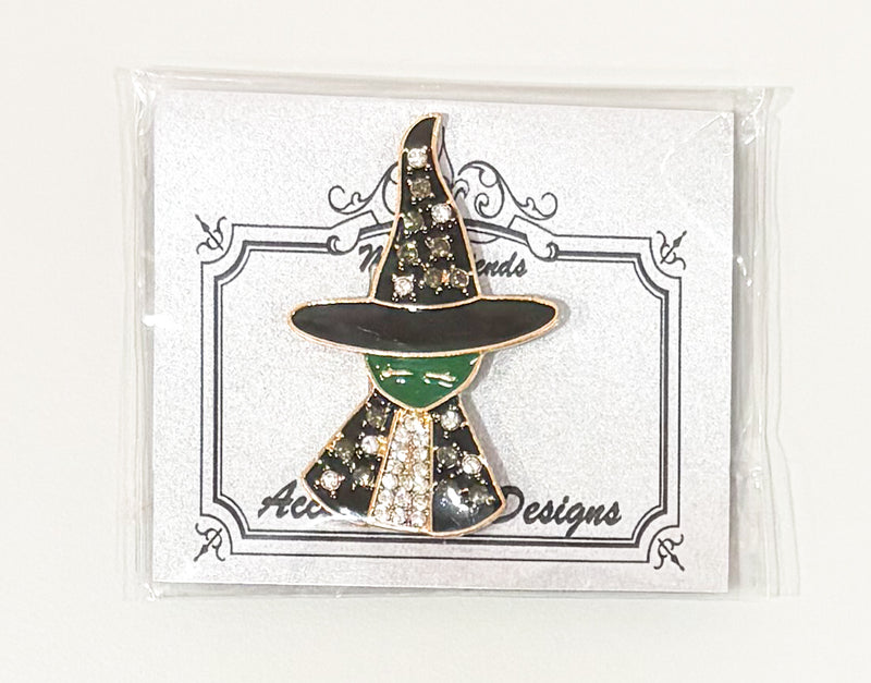 Witch with Rhinestones Needleminder