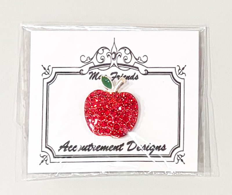 Apple with Rhinestones · Needleminder