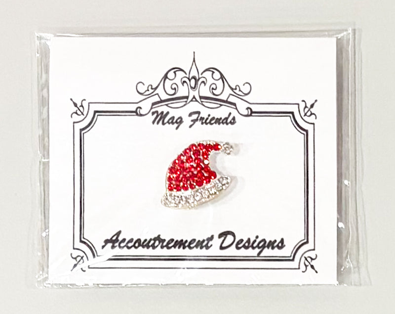 Mini Santa Hat - Rhinestone Needleminder