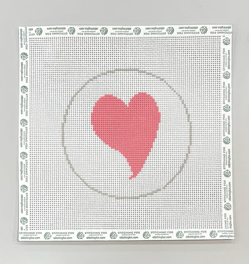 Heart (Pink) - Beginner Canvas